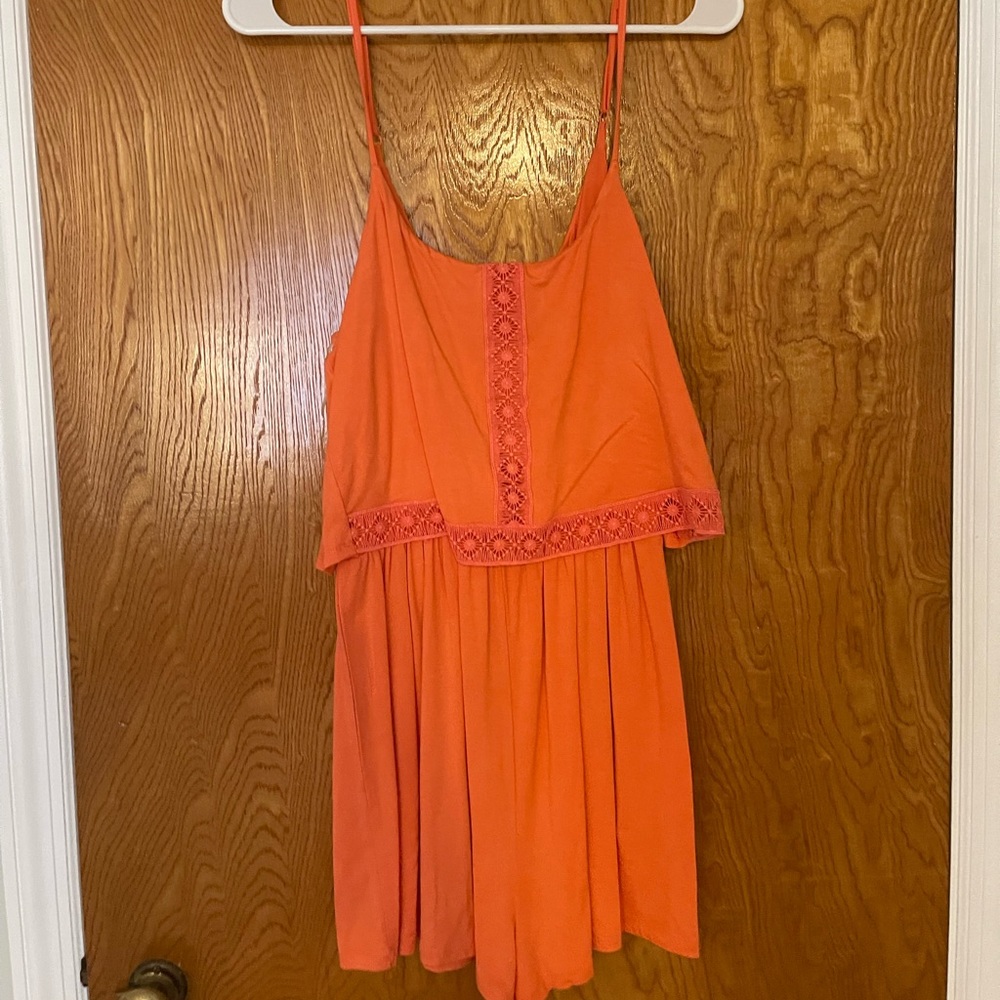 Orange romper
